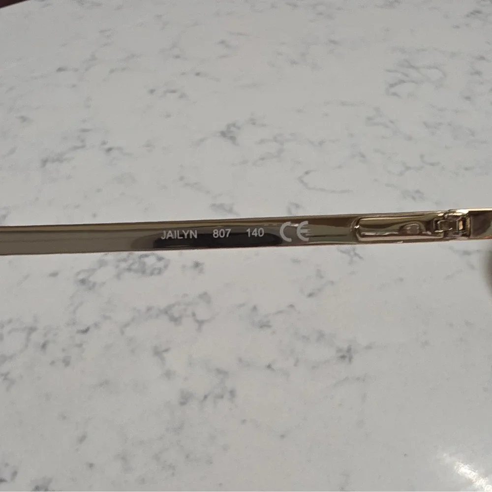 Kate Spade New York JAILYN 807 140 Women's Black Gold Cat Eye Eyeglass Frames